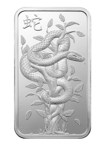 Silver bar-PAMP Lunar Snake Ag999 1oz