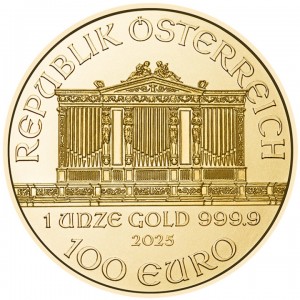 Austria 2025 - Wiener Philharmoniker Au999.9 1 oz