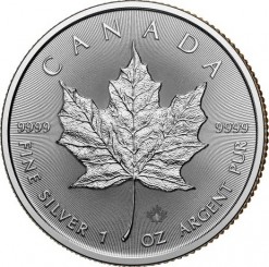 Canada 2025 - Maple Leaf Ag999.9 1oz BU VM