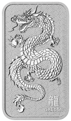 Australia 2025 - Lunar Dragon Ag999.9  1oz rectangular