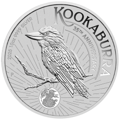 Australia 2025 - Kookaburra Ag999.9 10oz BU