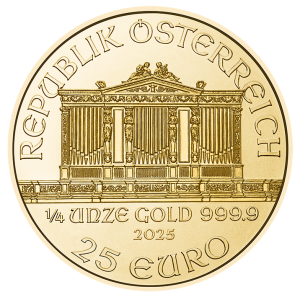 Austria 2025 - Wiener Philharmoniker Au999.9 1/4oz BU