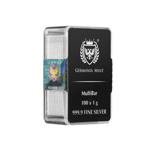 Germania Mint Silver MultiBar 100 x 1 g