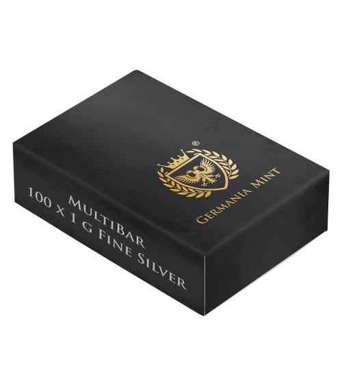 Germania Mint Silver MultiBar 100 x 1 g