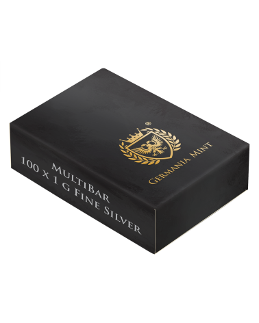 Germania Mint Silver MultiBar 100 x 1 g