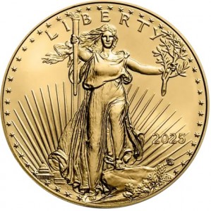 USA 2025 - American Eagle Au 1/2oz BU