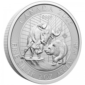 Canada 2025 - Canada Bull and Bear Ag999.9 2 oz BU