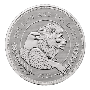 Great Britain 2025 - Lion and Eagle Ag999 5 oz BU