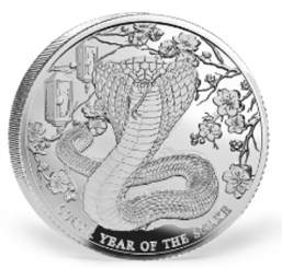 Pitcairn Islands 2025 - Lunar Snake Ag999 1oz