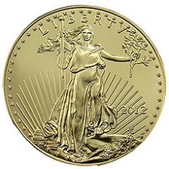 USA - American Eagle Au 1oz BU BACKDATED