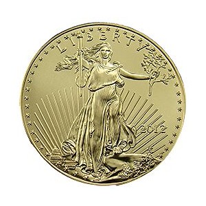 USA - American Eagle Au 1oz BU BACKDATED