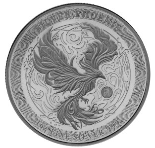 Niue 2025 - Phoenix Ag999 1oz Proof like