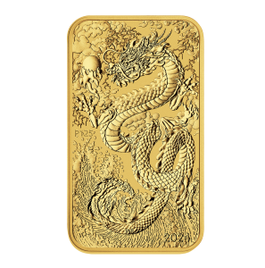 Australia 2024 Rectangular Dragon Au999.9 1oz BU