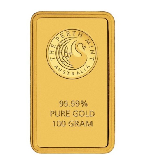 Gold bar Au999.9 The Perth Mint - Kangaroo 100g