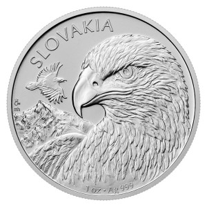 Niue 2025 - Slovak eagle Ag999 1oz BU