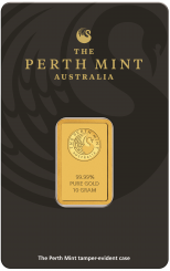 Gold bar Au999.9 The Perth Mint - Kangaroo 10g