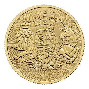 Great Britain 2025-The Royal Arms Au999.9 1 oz BU