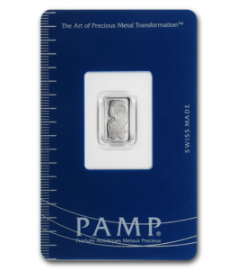 Platinum bar Pt999.5 PAMP - 1 g