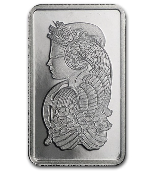Platinum bar Pt999.5 PAMP - 5 g
