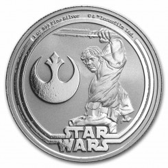 Niue 2025 -Star Wars – Luke Skywalker Ag999 1 oz