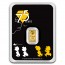 Gold bar Au999.9- Peanuts 75th anniv. 0,5 g