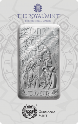 Norse Gods - Thor 10 oz Silver Bar