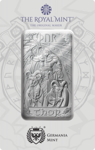Norse Gods - Thor 10 oz Silver Bar