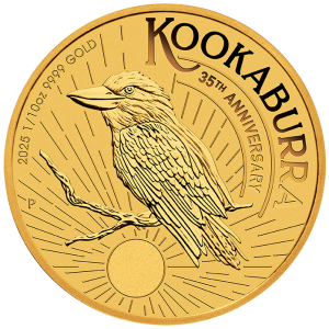 Australia 2025 - Kookaburra Au999.9 1/10oz BU