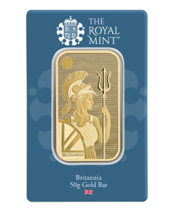 Gold bar Au999.9 The Royal Mint - Britannia 50g