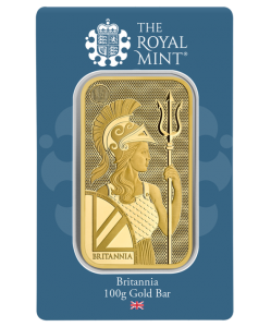 Gold bar Au999.9 The Royal Mint - Britannia 100g