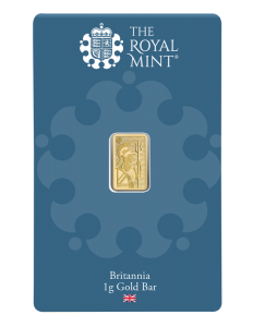 Gold bar Au999.9 The Royal Mint - Britannia 1g