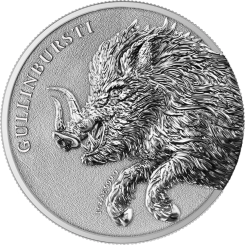 2025 Germania Beasts: Gullinbursti 1 oz Ag9999 BU