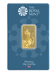 Gold bar Au999.9 The Royal Mint - Britannia 20g