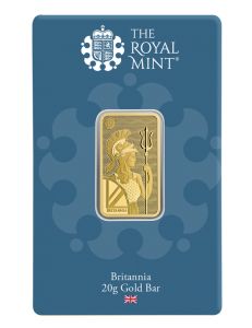 Gold bar Au999.9 The Royal Mint - Britannia 20g