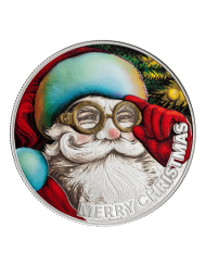 Cameroon 2025 - Santa Claus Ag999 1/2 oz