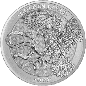 2025 Malta Golden Eagle 5 Euro 1 oz Silver BU