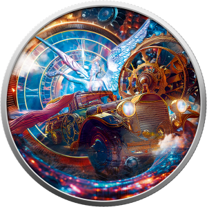 Mexico 2024 - Libertad Ag999 1oz BU Time Travel