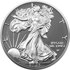 USA 2025 - American Eagle Ag999 1 oz Silver Ring