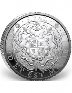 Falkland Islands 2025 - FI Rose - Ryal Ag999 1 oz BU