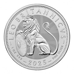Great Britain 2025 - The British Lion Ag999 1 oz BU