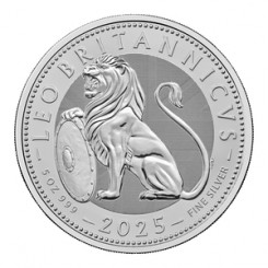 Great Britain 2025 - The British Lion Ag999 5 oz BU