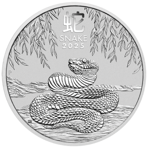 Australia 2025 - Year of Snake Ag999.9 2 oz BU