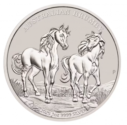 Australia 2025 - Brumby Ag999.9 1 oz BU