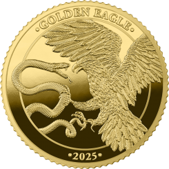 2025 Malta Golden Eagle 10 Euro 1/10 oz Gold BU
