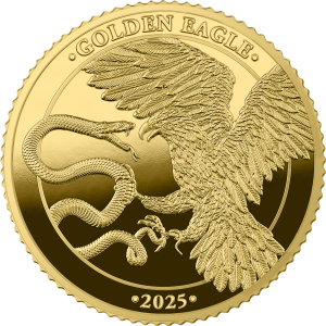 2025 Malta Golden Eagle 10 Euro 1/10 oz Gold BU