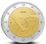Finland 2025 2 Euro - Finland-Sweden Athletics International 100years Coincard ENG