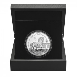 Great Britain 2025 - Lunar Year of Horse Ag999 5 oz Proof