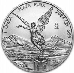 Mexico 2024 - Libertad Ag999 2oz BU
