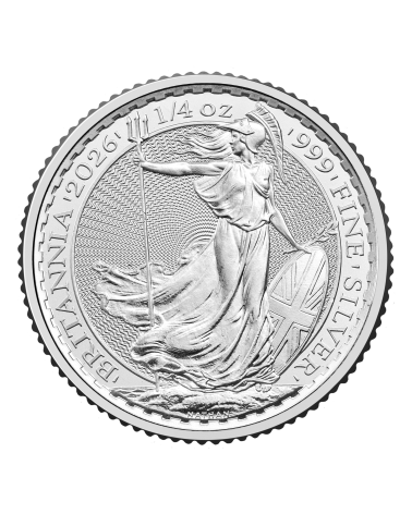 Great Britain 2026 - Britannia Ag999 1/4 oz BU