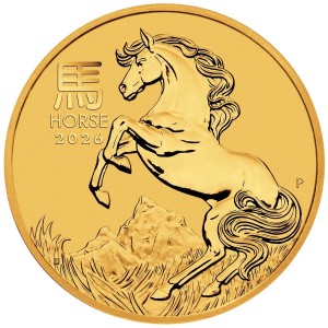 Australia 2026 - Lunar Series III Year of the Horse Au999.9 1 oz BU